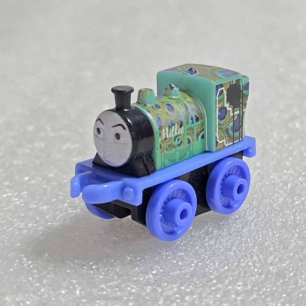 Mattel Gullane Thomas & Friends Minis Millie Peacock Train Engine 2" Plastic
